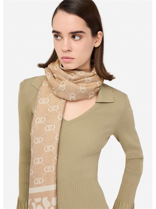 Stola con logo LIU JO | 2F5040T0300/30003